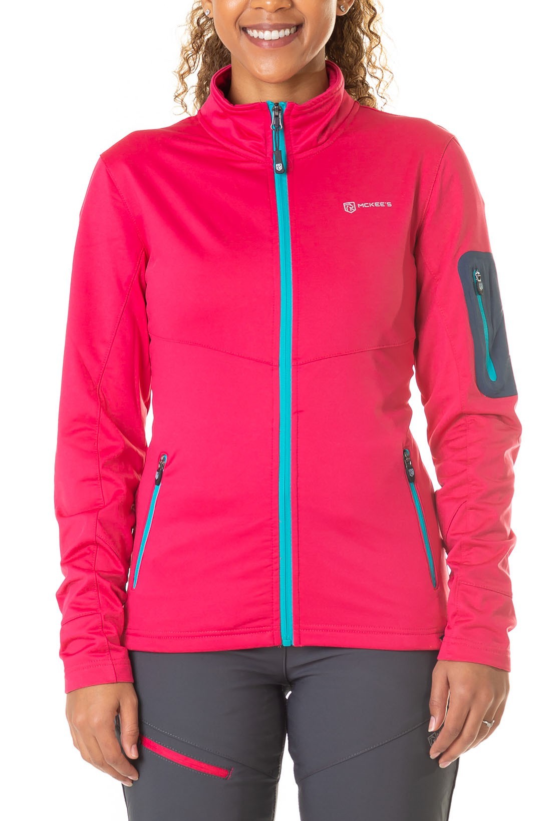 ANNAPURNA WOMAN POWER STRETCH FULL ZIP JACKET