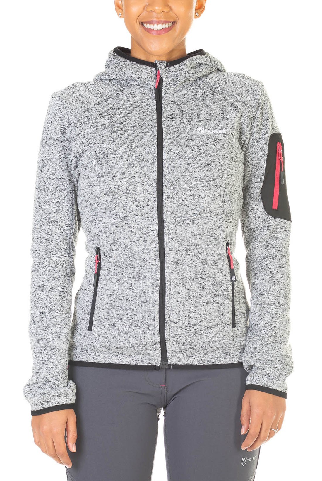 BADIA PILE FULL ZIP DONNA