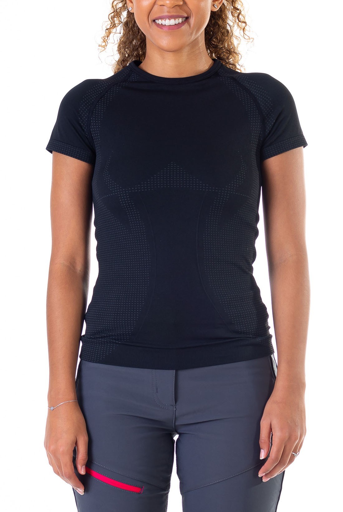 NUVOLAU DONNA T-SHIRT M/C FIRST LAYER CON SCATOLA