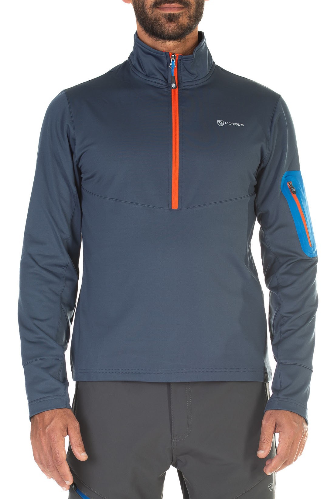 EOLUS MAN POWER STRETCH HALF ZIP JACKET