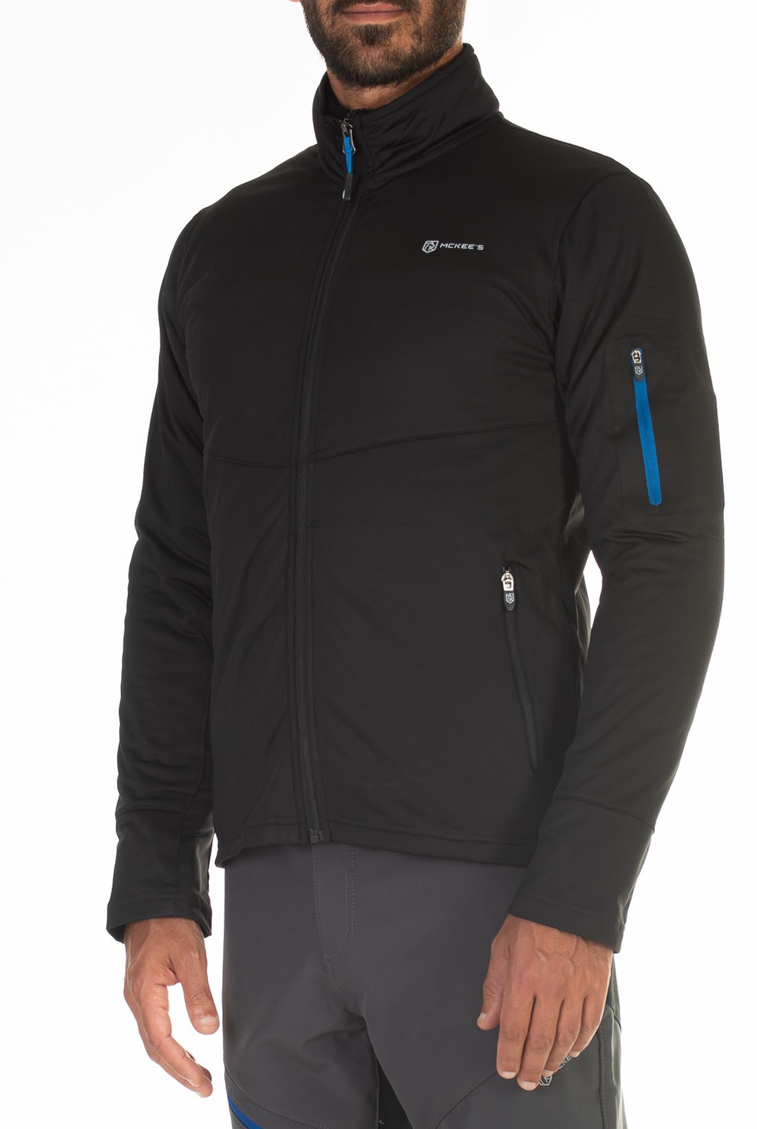 GLACIER MAN POWER STRETCH FULL ZIP