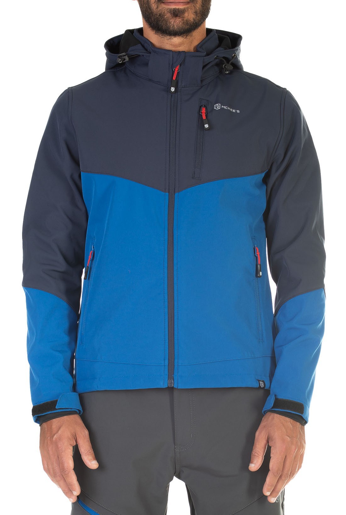 ADAK MAN BICOLOR SOFT SHELL JACKET