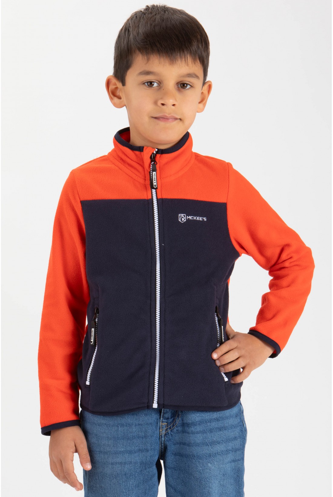 DIONIGI PILE FULL ZIP BAMBINO