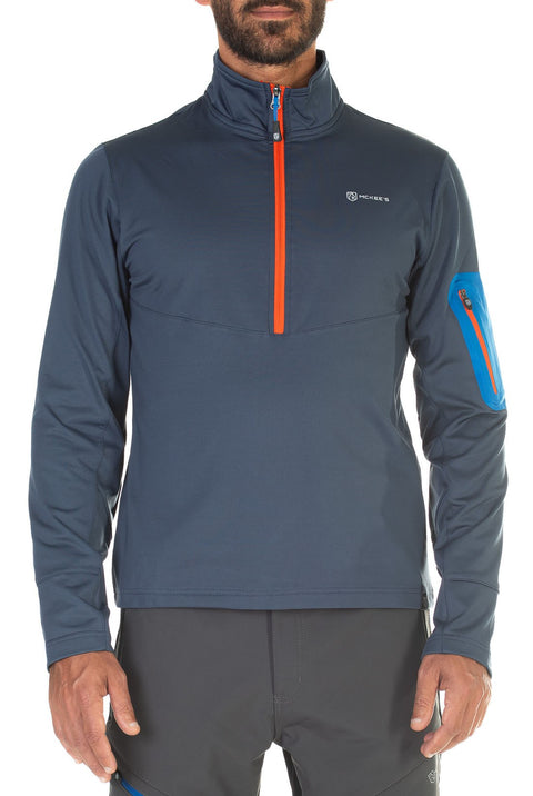 Eolus Maglia Uomo In Power Stretch Half Zip