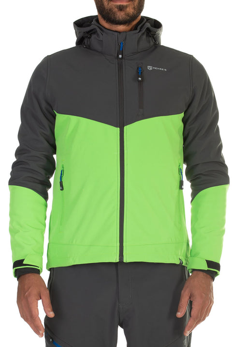 Adak Men's Two-Tone Soft Shell Jacket