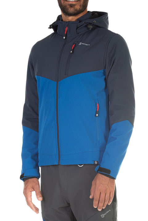 Adak Men's Two-Tone Soft Shell Jacket